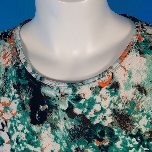 NWOT Pinkblush floral Maternity midi Dress Size L - Picture 14 of 17